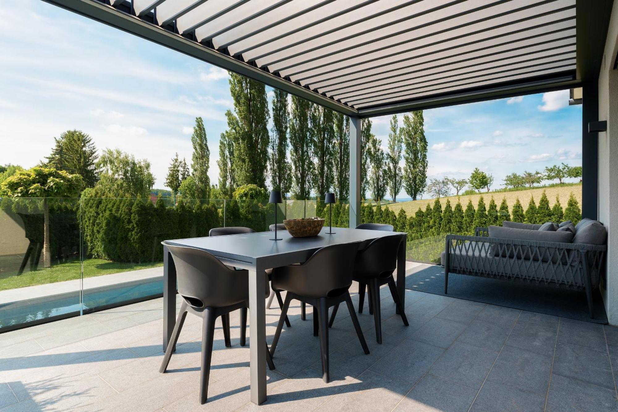 Platschberg Urban Hideaway - Stilvolles Ferienhaus Mit Pool An Der Weinstrasse 버그하우젠 객실 사진